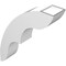 Ekena Millwork 5-in. W x 18-in. D x 24-in. H Ozark Architectural Grade PVC Knee Brace BRCP05X18X24OZK - alternate 5
